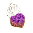 thumbnail image 5 of Mouliraty 6 Pcs Rose Soap Flower Gift Box Valentine's Day Gift Birthday Gift Simulation Soap, 5 of 6