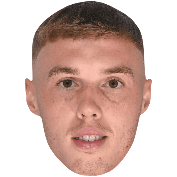 Cole Palmer (Short Hair) Big Head. Larger than life mask.