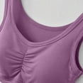 thumbnail image 5 of Ltctricy Women's Cotton Bras Comfortable Wirefree Lightly Lined Full Coverage Sports Bras Everyday Sleep Bralettes, 5 of 7