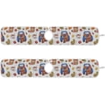 thumbnail image 3 of Coolnut Truck Pumpkins Autumn Leaves 2PCS Kitchen Faucet Mat Bathroom Faucet Mat Sink Microfiber Cloth Faucet Splash Catcher Faucet Mat Dish Drying Mat Sink Mat for Kitchen Sink 30x5in, 3 of 7