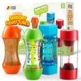 thumbnail image 1 of Juguetes Fidget Tubes JOYIN para niños, paquete de 4 unidades, para aliviar el estrés sensorial, 1 of 7