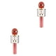thumbnail image 1 of Inteprter Bluetooth-compatible Singing Adjustable Microphone Professional USB Mic Charging Operation Delay Button Low Type1 NO1, 1 of 6