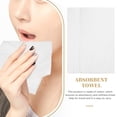 thumbnail image 3 of QUMIIRITY 5 Sets Disposable Face Towels White Cotton Absorbent Travel Use, 3 of 8