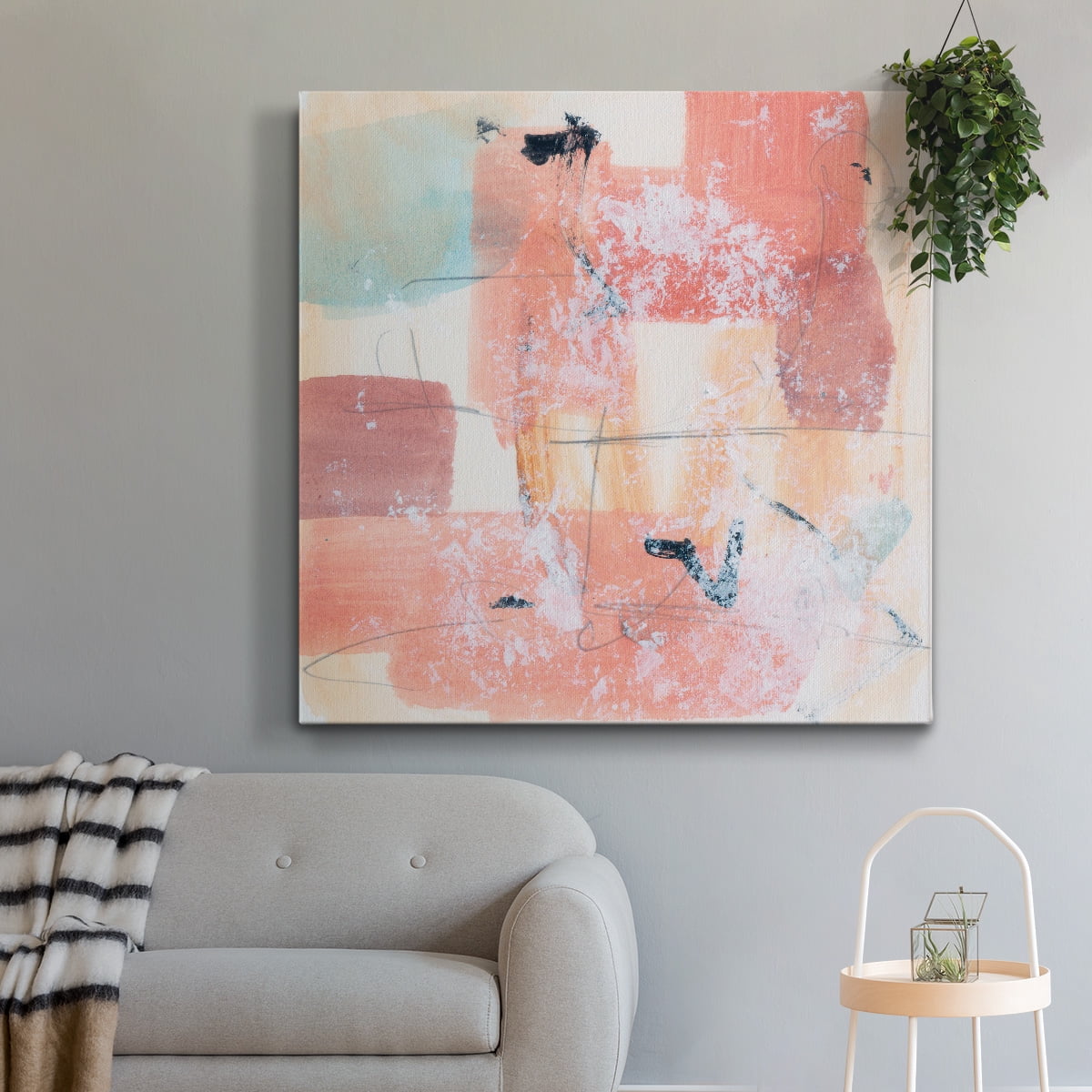 Wexford Home Warm Underneath II-Premium Gallery Wrapped Canvas, 40" x 40" - Ready to Hang