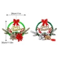 thumbnail image 3 of Ounissouiy Las decoraciones navideñas de plástico iluminan la navideña LED para el hogar con lámpara Kits de decoración para fiestas flor de Oro, 3 of 6