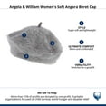 thumbnail image 4 of Angela & William  Soft Angora Beret Cap (Women), 4 of 4