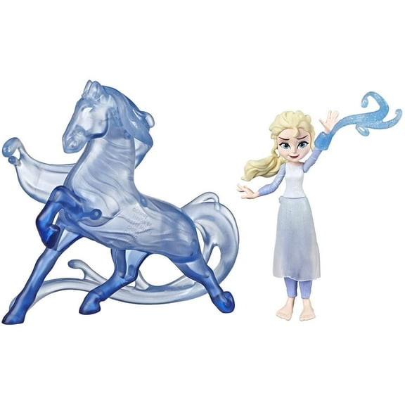 Disney Frozen 2 Elsa and the Nokk Small Doll Playset, Includes Doll and Nokk Figure