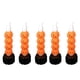 thumbnail image 1 of Velas sin llama con luz Led en forma de calabaza/calavera para Halloween, 5 uds., para fiesta de Halloween, 1 of 5