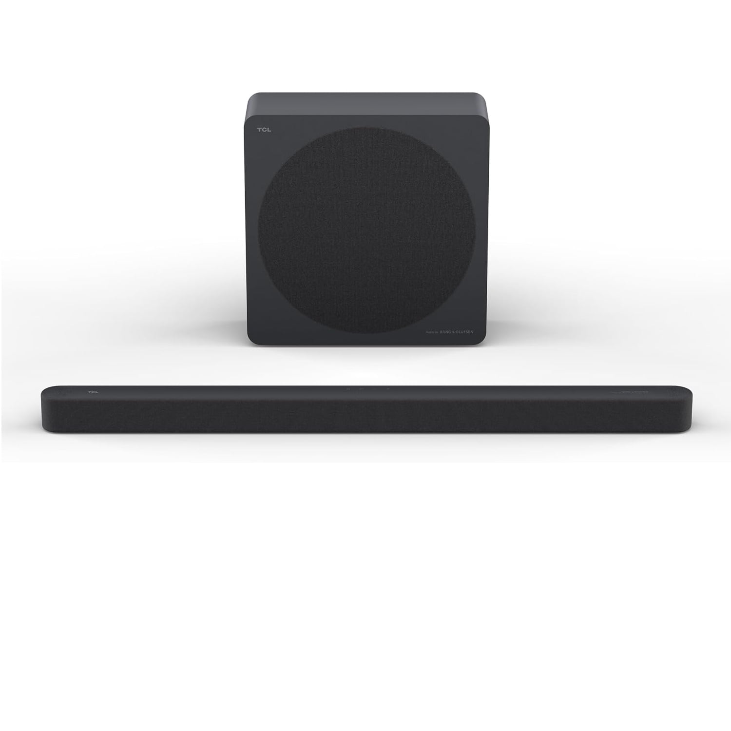 TCL 3.1.2 Channel Soundbar (NEW 2026) - Audio by Bang & Olufsen, Dolby Atmos, Up-Firing Speakers, Wireless Subwoofer, Bluetooth Music Streaming, AI Sonic Auto Room Calibration - Design Series, A65K