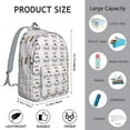thumbnail image 4 of Boho Dog Aesthetic Pattern Backpack – Lightweight Travel Bag with Comfortable Carrying and Anti-theft Features, Suitable for School, Gym, and Daily Use, 4 of 4