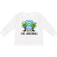 thumbnail image 3 of Inktastic Summer Vacation in Fort Lauderdale Boys or Girls Long Sleeve Toddler T-Shirt, 3 of 5