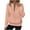 Watermelon Red, variant on QQAMB Sweatshirts for Women Jacquard Quarter Zip Loose Long Sleeve with Pockets Fall Winter Pullover Tops Khaki XL
