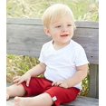 thumbnail image 3 of Burt's Bees Baby T-Shirt pour Garçons, Manches Courtes Col en V et Col Rond, 100 % Coton Biologique, Nuage, 24 Mois, 3 of 3