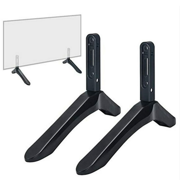 Punch-free TV Base TV Stand,Universal Tv Stand Base Mount For 32-65 Inch Samsung Vizio Sony Lcd Tv Not For Lg Tv Black Television Bracket Table