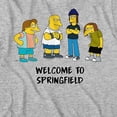 thumbnail image 5 of The Simpsons Mens' Krusty The Clown Shirt Krusty Burger Logo Tee Graphic T-Shirt, 5 of 7
