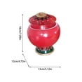 thumbnail image 3 of Birdeem Coffee Table Tray,Small Dining Table,Christmas Bowl Candy Canisters Christmas Snack Bowl Sugar Bowl with Lid and Spoon Christmas Candy Tray Candy Synthetic Resin Dining Table Storage Rack, 3 of 8