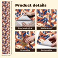 thumbnail image 5 of Peel and Stick Wallpaper 17.7in x 9.8ft Blueberry Olive Leaf Terracotta Contact Paper Vinyl Self-Adhesive Removable Wall Paper for Bedroom Nursery Bathroom Renter Friendly, 5 of 8
