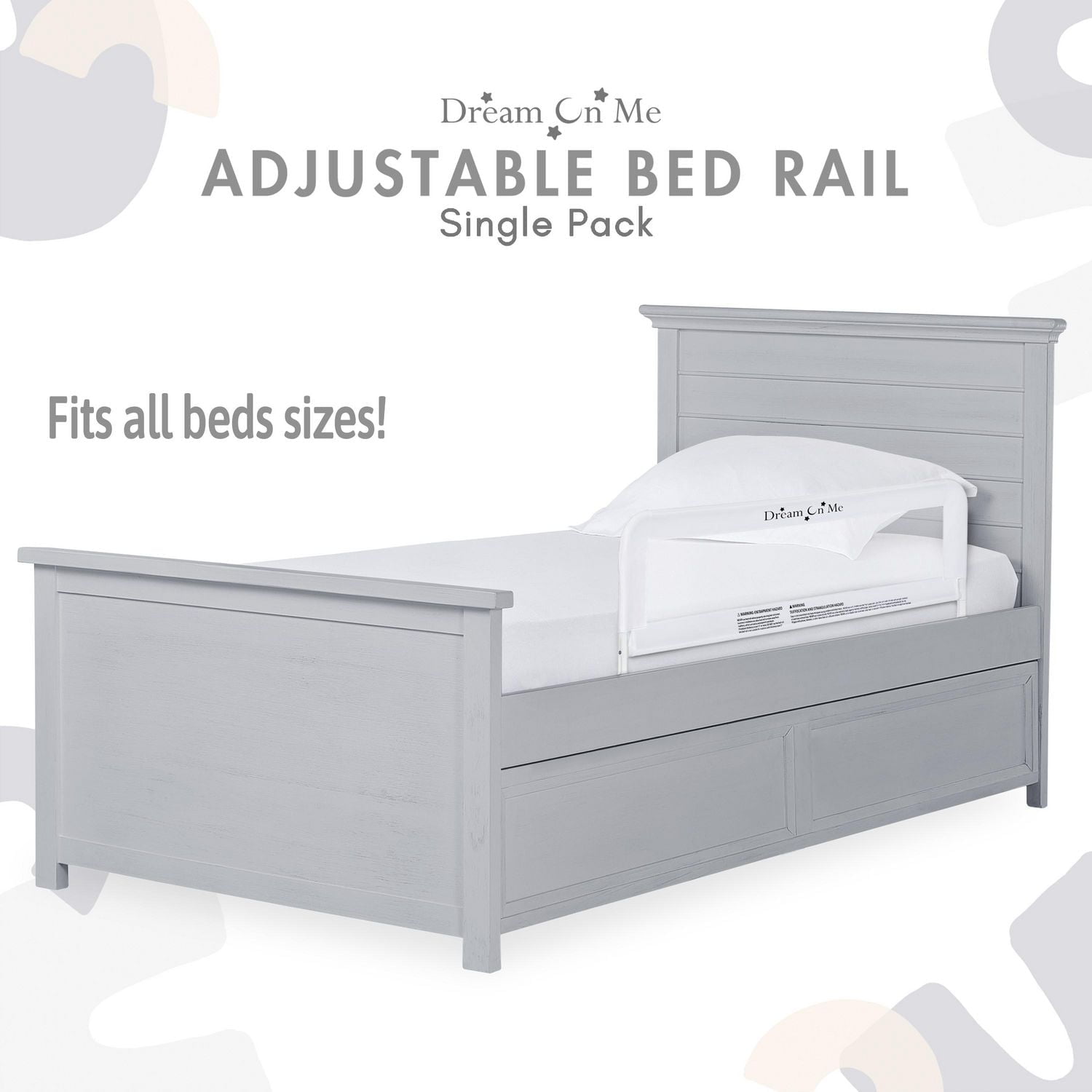 Dream On Me Rail De Lit Réglable En Maille, Modèle # 444