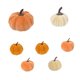 thumbnail image 3 of 7 calabazas artificiales de terciopelo para decoración, calabazas de imitación de espuma para bodas, fiestas, otoño, granja, accesorios fotográficos Estilo F, 3 of 8