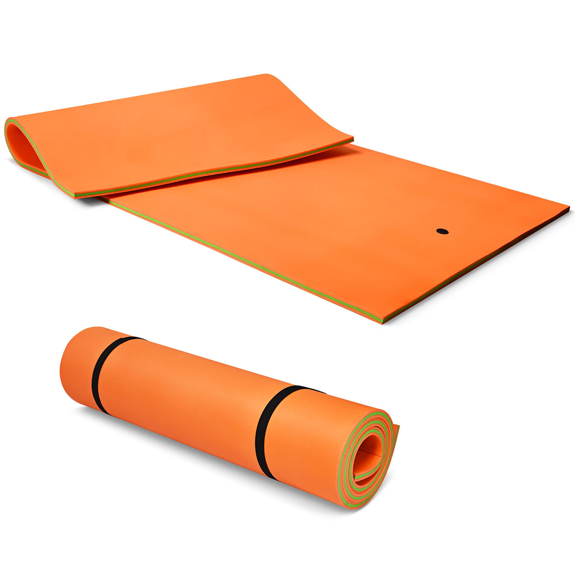 3-Layer Relaxing Tear-Proof Water Mat, Orange