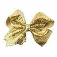 thumbnail image 6 of Meidiya Bling Hairpin Bows Large Big Sparkly Glitter Sequin Bows Alligator Hair Clips for Baby Girls Toddlers Kids Children Teens, 6 of 8