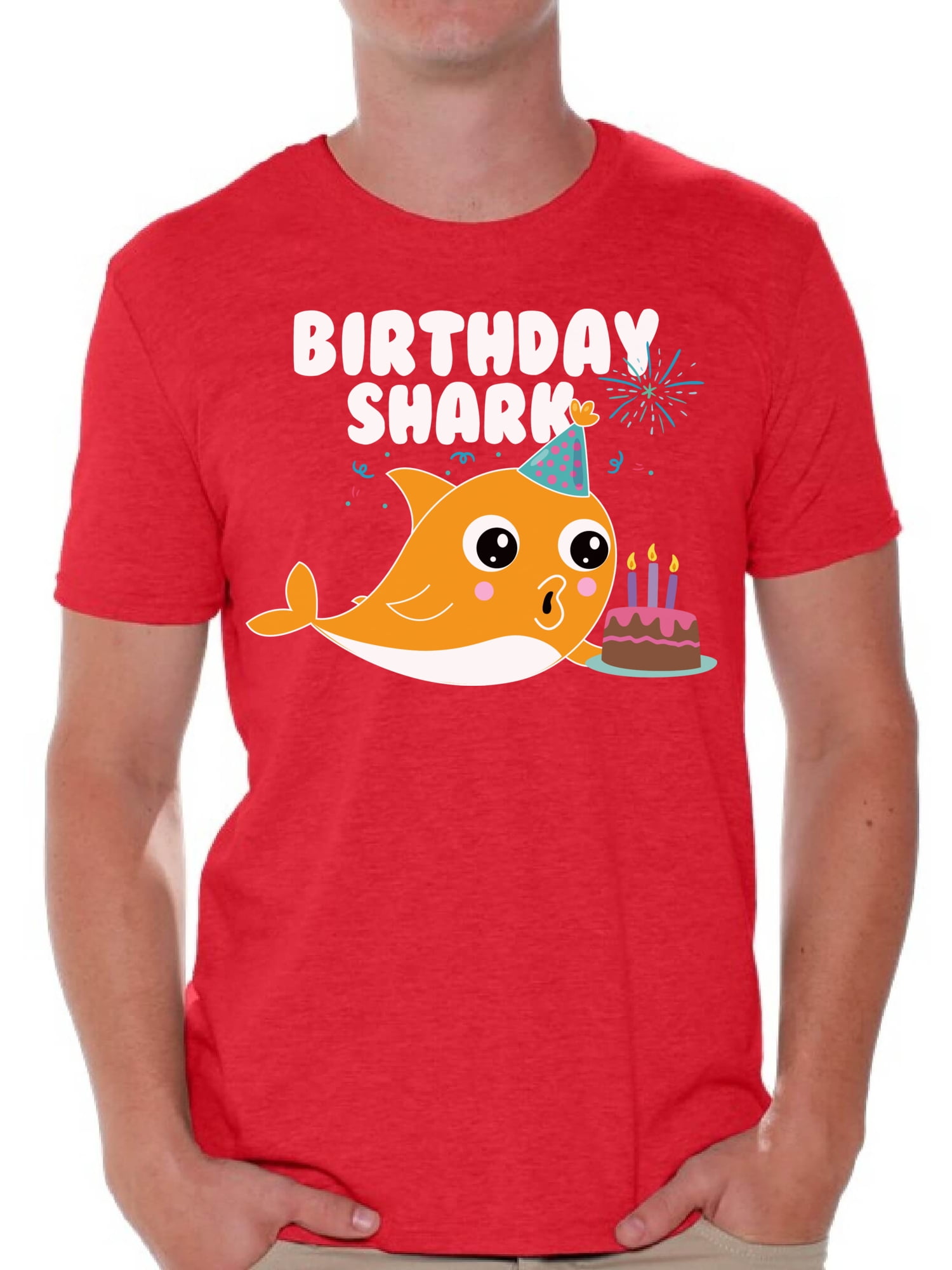 Awkward Styles Shark Outfit Shark Men S T Shirt Shark Themed Party Shark Gifts Tshirt For Dad Shark Birthday Party Kids B Day Collection Kids Party Outfit For Grandpa Lovely Shark Shirt For Husband