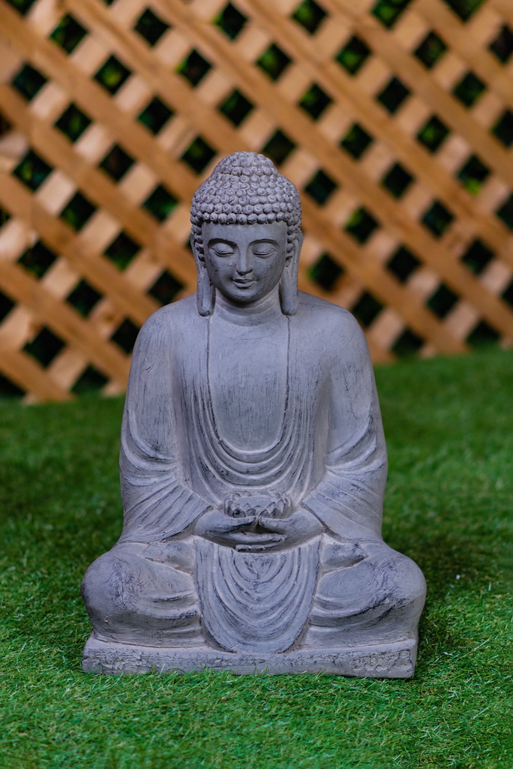 MEDITATING BUDDHA STATUE - 18IN HIGH - Walmart.com