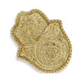 thumbnail image 1 of Cheungs 5751GD Hamsa Hand Inspired Table Decor, Gold, 1 of 3