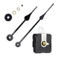 thumbnail image 2 of Paquete de 2 Movimientos de Mecanismo de Reloj de Reparación de Accesorios de Agujas Grandes Sunnimix eje largo movimiento reloj de pared, 2 of 8