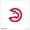 Unframed Version, variant on Gallery Pops NBA Atlanta Hawks - Primary Logo Wall Art, Unframed Version, 12" x 12"