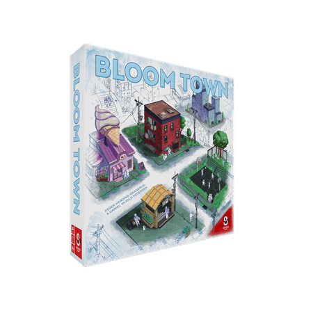 Sidekick Games Bloom Town Board Game - Exclusively Sold on (Best Town Building Games Android)