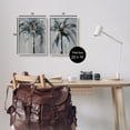 thumbnail image 4 of Stupell Industries Grey Modern Palm Trees Botanical & Floral Painting Gray Framed Art Print Wall Art, 11 x 14, Set of 2, 4 of 10