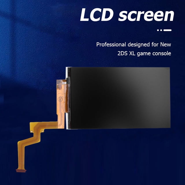 Pantalla Lcd Superior LCD superior pantalla superior consola de juegos pantalla LCD piezas de repuesto para el nuevo 2DS XL
