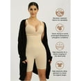 thumbnail image 5 of Athlemo Women ‘s Shapewear Tummy Control High Waisted Butt Lifting Shapewear Body Shaper Thigh Slimmer, 5 of 8