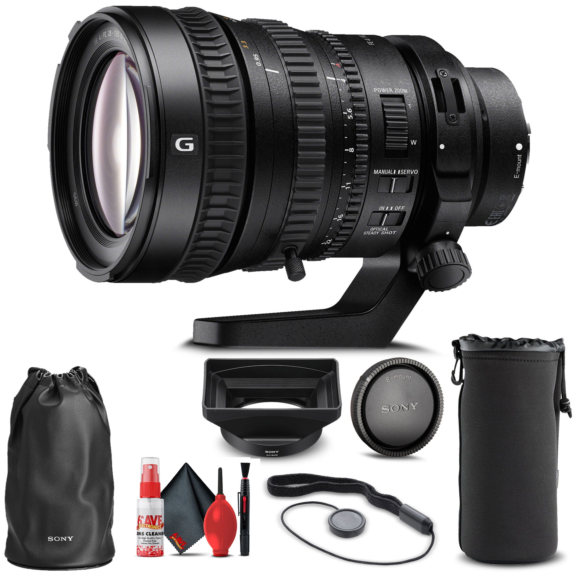 Sony Mirrorless Camera Lens - E PZ (16-50mm) f/3.5-5.6 OSS Lens