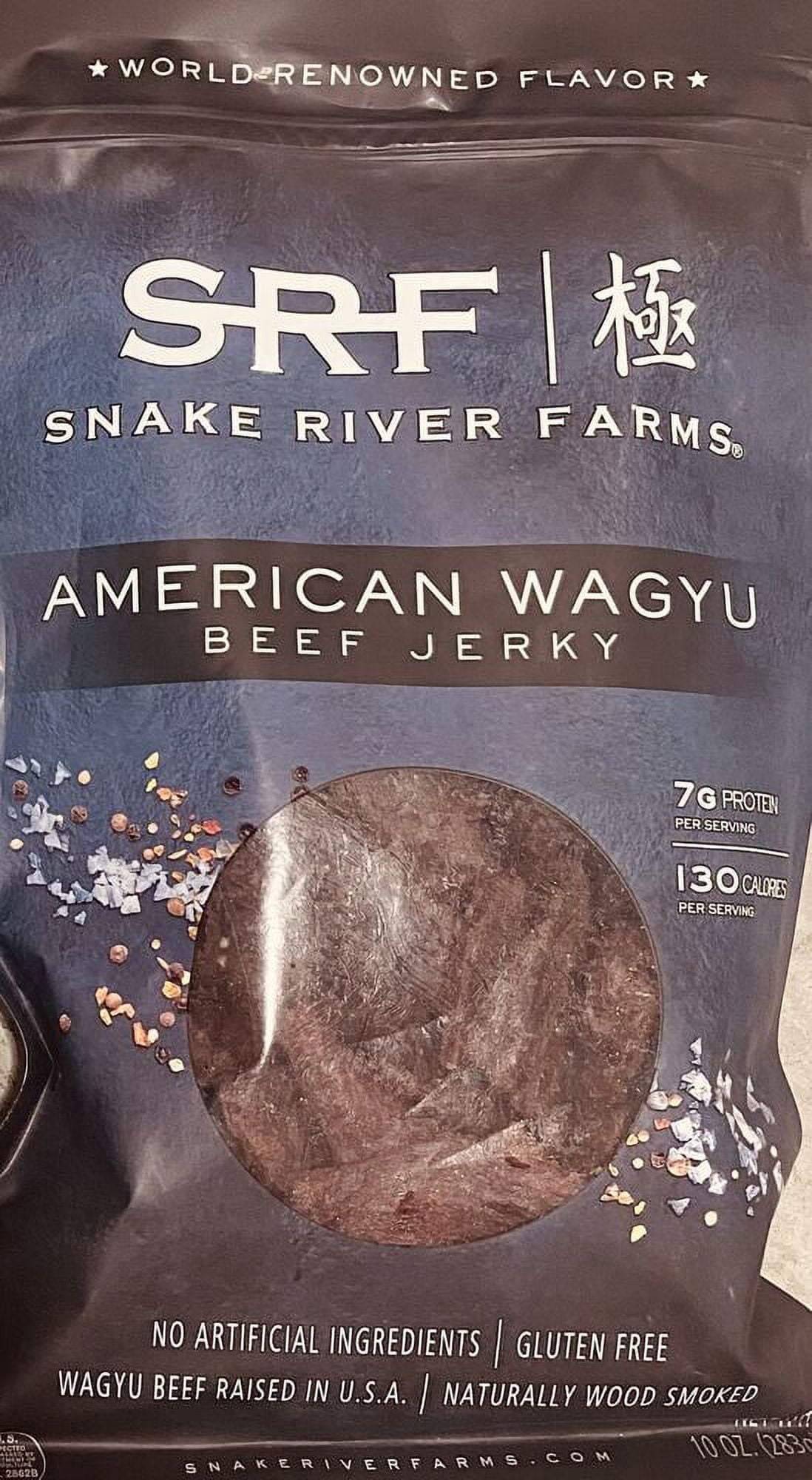 2x American Wagyu Beef Jerky 10 oz Bag - 2 PACK - Walmart.com