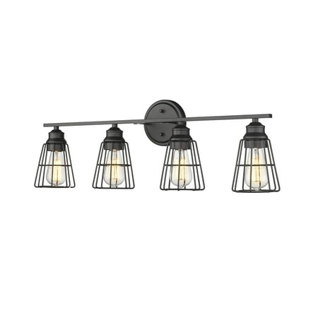

Millennium Lighting 3384 4 Light 32 Wide Vanity Light - Black