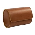 thumbnail image 1 of Minnieouse Watch Roll Case Display Watch Box Pouch 2Slot Leather Travel PU Wrist Ropa, zapatos y accesorios Miscelánea marrón, 1 of 1