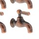 thumbnail image 3 of 4-/12 12 Grifo de baño pequeño en miniatura para casa de muñecas, suministros de baño, artes Cobre, 3 of 6