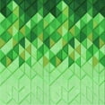 thumbnail image 1 of Ahgly Company Machine Washable Indoor Square Transitional Emerald Green Area Rugs, 7' Square, 1 of 7