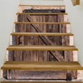 thumbnail image 3 of Juego de 6 pegatinas 3D para tiradores de escaleras, imágenes de deterioro de escaleras sol, 3 of 9