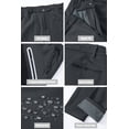 thumbnail image 5 of Zehisen Men's Winter Fleece Lined Hiking Pants With Zip Pockets Waterproof Quick-Dry Travel Fishing Work Outdoor Pants Upgraded Charcoal Gray 32, 5 of 7