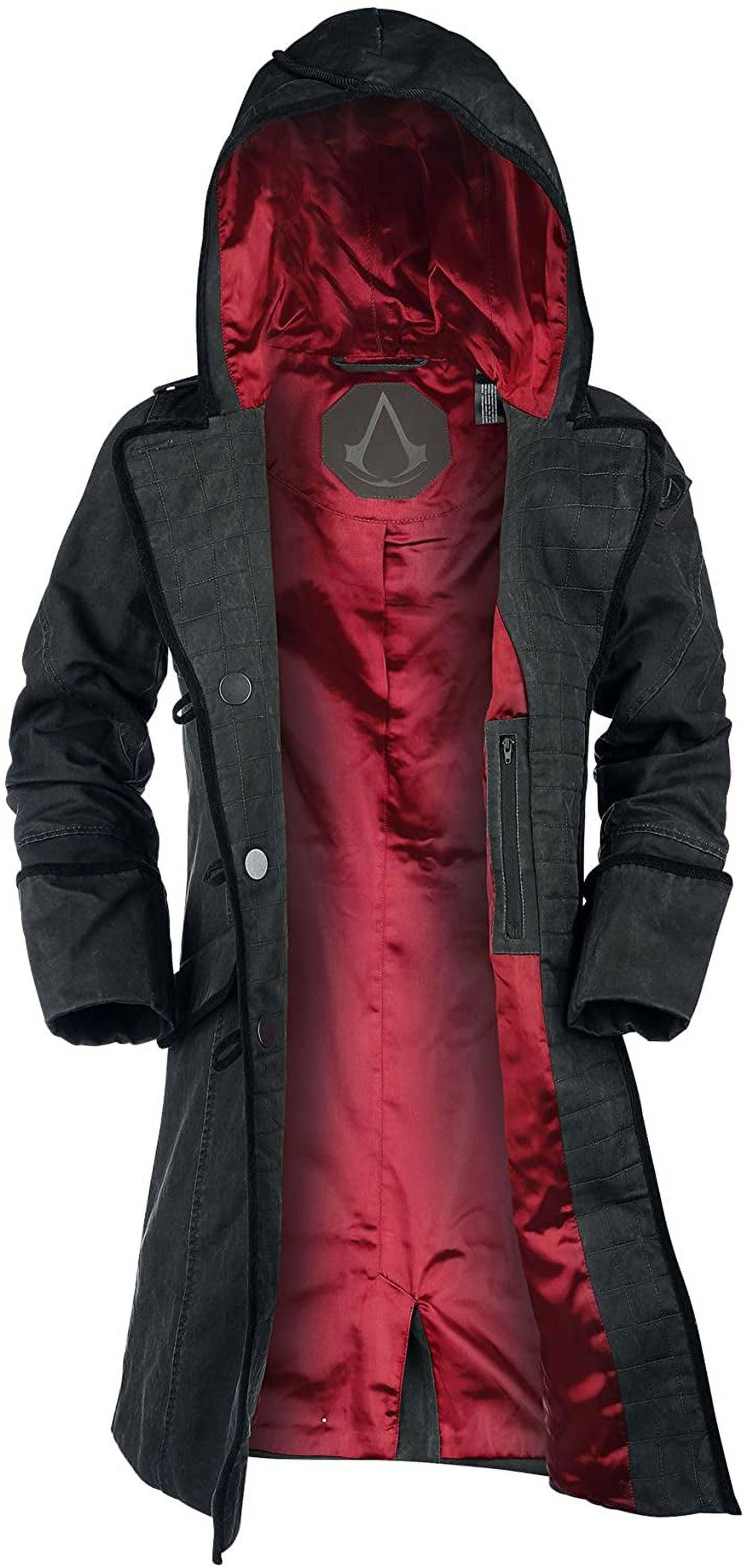 Musterbrand GRAY Assassin's Creed Syndicate Evie Hooded Coat, US Small - image 3 of 5