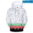 thumbnail image 1 of Sudaderas con capucha de Demon Slayer para Halloween, chaqueta informal para niños y adultos, tamaño Kamado Tanjirou Nezuko, jersey de Cosplay Unisex05SG Deng Xun unisex, 1 of 2