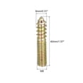 thumbnail image 2 of Pernos de suspensión M8x40mm 48uds Doble Extremo Rosca para Madera Unique Bargains, 2 of 5