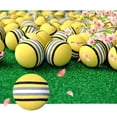 thumbnail image 3 of Pelotas de golf de Esponja Sunnimix 5x para Práctica Amarillas 40 mm, 3 of 8