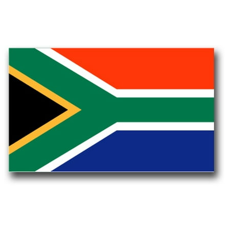 3.8 Inch South Africa Flag Vinyl Transfer Decal