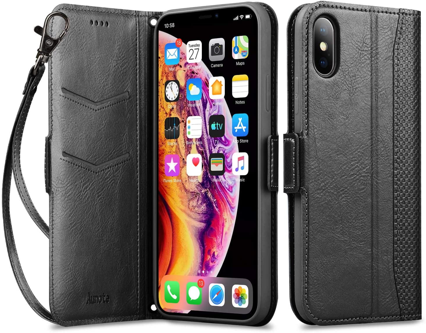 iphone xs card case