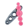 thumbnail image 1 of Elodie Button Maker Machine Covered Buttons Lightweight Practical DIY Button Craft Set Pink, 1 of 6