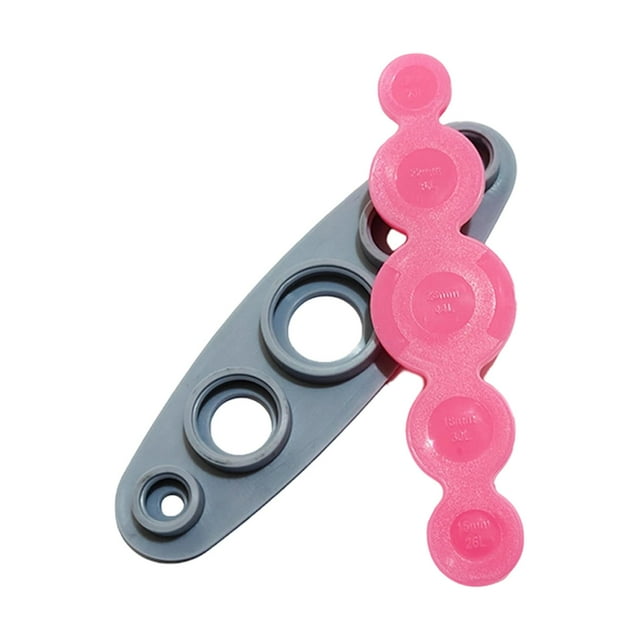 Elodie Button Maker Machine Covered Buttons Lightweight Practical DIY Button Craft Set Pink
